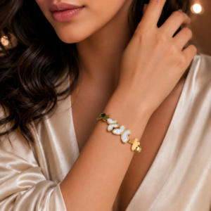 Ivory Flutter Bracelet