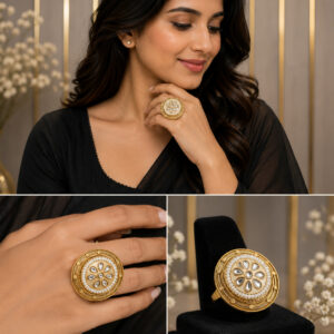 Zariya Floral Ring