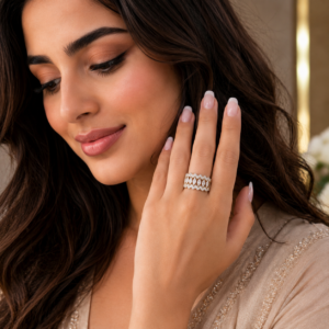 Lvy Spark Band Ring
