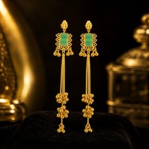Gulnaar Tassels Kashmiri Jhumkas
