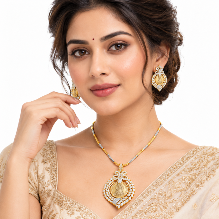 Elegant Indian Bridal Jewelry Portrait (1) Elegant Indian Bridal Jewelry Portrait (1)