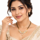 Elegant Indian Bridal Jewelry Portrait (3)
