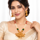 Elegant Indian Temple Jewellery Portrait (1)