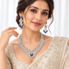 Elegant Sapphire Jewellery Portrait