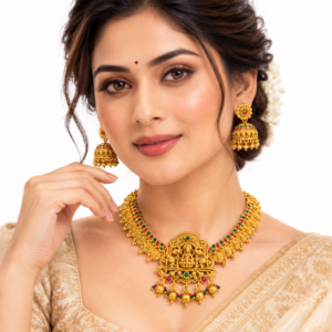 Temple chokar set Jewellery